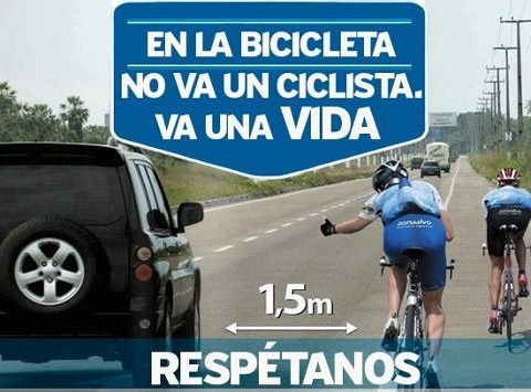 Concentraciones por la seguridad Ciclista. NO + MUERTOS